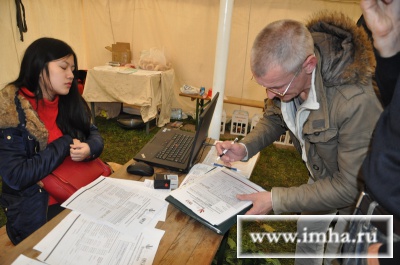 Сержант легиона "Висла" Андрей Писаренко (справа).