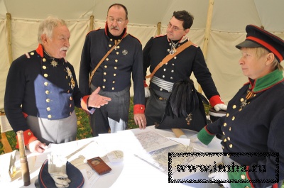 Штабная палатка маршала Блюхера