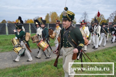 Австрийская пехота союзников.