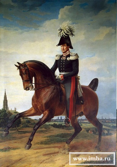 Фридрих Вильгельм III Король Пруссии, Франц Крюгер, ХIХ в.