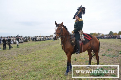 Александр Валькович в роли Императора Александра I.