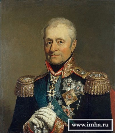 Генерал от кавалерии Граф Леонтий Леонтьевич Беннигсен (Левин Август фон Беннигсен), Джорж Доу, 1820.