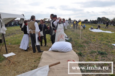 Полевой лазарет союзников в Вахау.