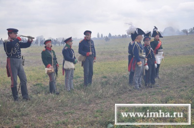 Фельдмаршал Блюхер со штабом.