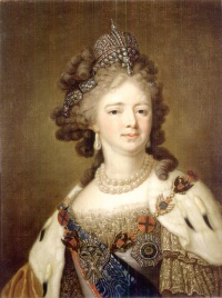 Портрет Императрицы Марии Федоровны. Начало XIX в. По оригиналу Л.Э Виже-Лебрен