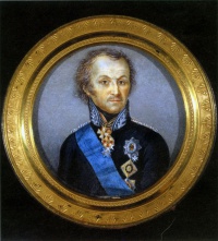 Портрет Атамана Войска Донского М.И. Платова. Копия по оригиналу неизвестного художника. XIX в.