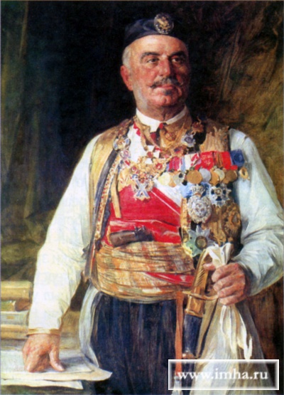 Король Никола. Неизвестный художник.