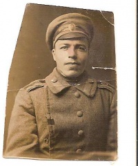 Степан Данильченко - нижний чин 24-го Пехотного Симбирского полка. Примерно 1914-1915 гг.