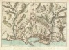 карта осады Генут в 1800 г.