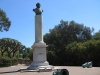 Памятник генералу Элиотту, защитнику крепости, в ботаническом саду Гибралтара