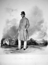 Franz Graf Gyulai (1798-1868), k. k. Feldzeugmeister, Kriegsminister, Vliessritter. Lithographie von Josef Kriehuber, 1843