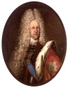 Неизвестный западноевропейский художник  Портрет фельдмаршала графа Б. П. Шереметева 1710 Холст; масло 102 X 78 см (овал)