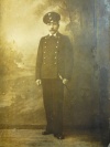 Николаев Матвей Иванович,стоит в форме с кортиком.(1915-1918 гг.).