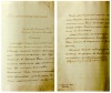Рапорт генерал-фельдмаршала князя М.И. Голенищева-Кутузова императору Александру I об изгнании армии Наполеона из России. Вильно. 7 декабря 1812 г. РГВИА. Лист первый и последний.