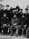"Путешествие на Сахалин в апреле 1894 года на крейсере "Разбойник". В центре - Николай Иванович ревизии каторжного острова.