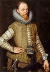 Мориц Нассау, принц Оранский (Maurice of Nassau, Prince of Orange, Stathouder of Holland) (1568-1625). Michiel Jansz. van Miereveld. Музеи Версаля