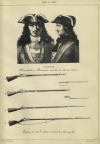 ШЛЯПЫ Офицеров и Нижних чинов, с 1700 по 1732 г. Фузеи а) 1701, b) 1710, c) 1717 и d) 1723 годов.
