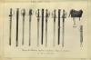 Драгунские Палаши, перевязь с крюком и Седло с ольстрою, с 1700 по 1732 год