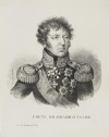 Портрет М.А. Милорадовича. 1820. Литография