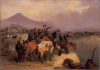Переправа 51-го Донского казачьего полка через реку Тиссу в 1849 году (Г. Виллевальде, 1851). ГЭ
