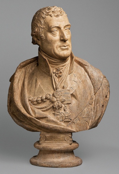 Портрет А. Уэлси, первого герцога Веллингтона. Италия, 1814 г. Скульптор: Турнерелли, Питер. 1774-1839
