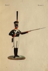 Гренадер пехотного принца Вильгельма Прусского полка (перехват ружья после закрытия полки)