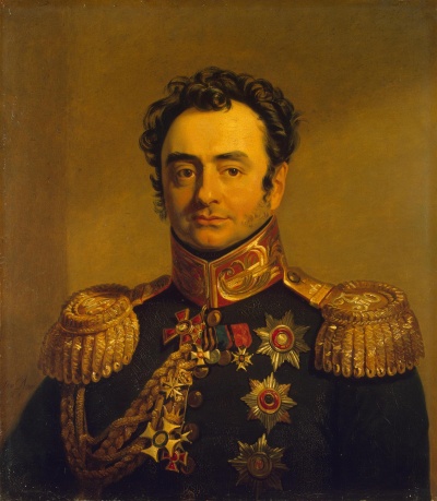 Портрет Павла Андреевича Шувалова (1776-1823). Доу, Джордж. 1781-1829. Не позднее 1825 г. Холст, масло. 70х62,5 см. ГЭ.