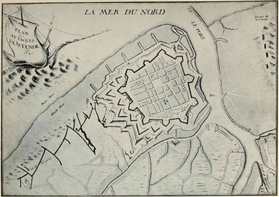 Осада крепости Остенде в 1745 г.