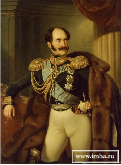 Портрет графа Адлерберга. 1852 Франц Крюгер