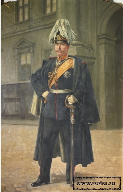 Портрет императора Вильгельма II. до 1889 года