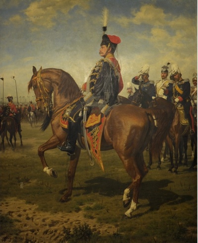 Конный портрет Императора Вильгельма II
