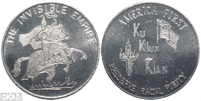 Орден Форреста и другие награды, знаки и памятные медали Ку-Клукс-Клана