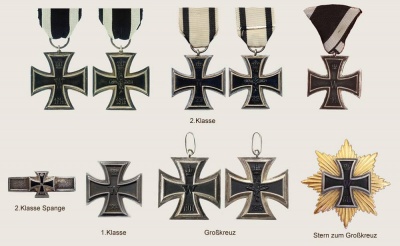 Прусский железный крест королевства Пруссии