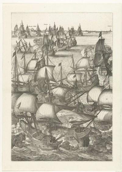 Морское сражение при Доунсе 21 октября 1639 г.