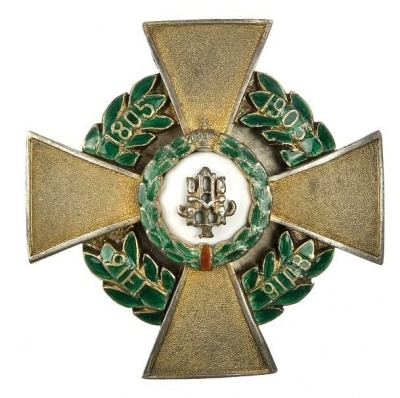 Полковой знак утвержден 17 Апреля 1908 г.