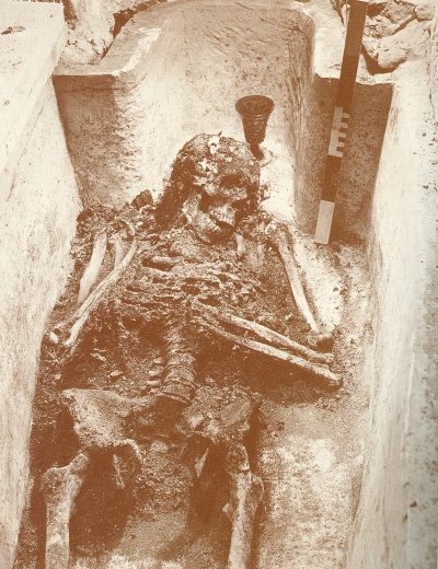 Архангельский собор Московского  кремля. Усыпальница царя Ивана (Грозного) IV  Останки царя Ивана IV