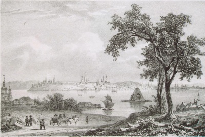 Вид памятника-пантеона русскому царю Ивану IV/ Ческий, Козьма Васильевич