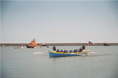 Гичка в рамках программы Atlantic Challenge Russia