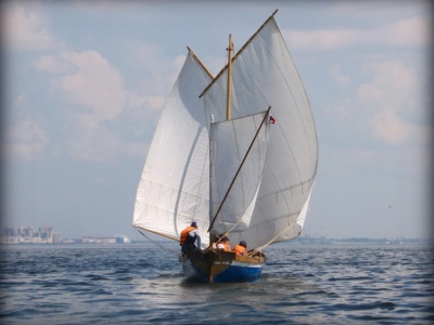 Поход гички «Мечта» на остров Коневец. НП «Проект «Штандарт»