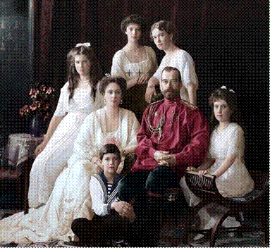 Государь Император Николай II с семьей