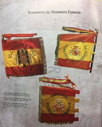 Знамена 12 Фарнезского уланского Е.И.В. Николая II полка