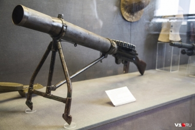 Один из экспонатов, посвящённый обороне Царицына Фото: Мария Часовитина