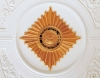 Георгиевский зал Большого Кремлевского дворца. Барельеф с изображением Звезды ордена Св. Георгия