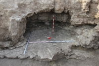 Помещение, вырубленное в скале.