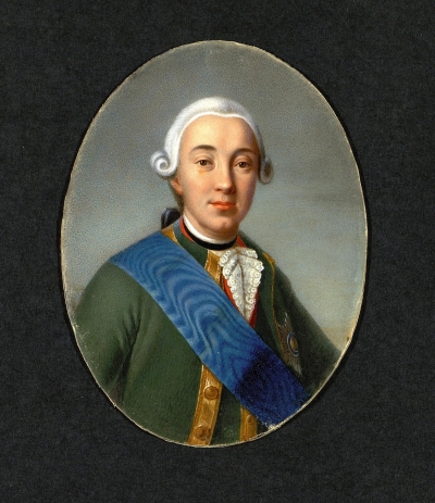 Портрет императора Петра III. Беннер, Жан-Анри. 1776-1836. Франция, после 1817 г. Из альбома Одиннадцать портретов из