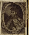 Портрет венгерского правителя Гавриила Бетлена Габора. Неизвестный гравер. Западная Европа, XVII в. Бумага, гравюра резцом. 174х135 мм. ГЭ