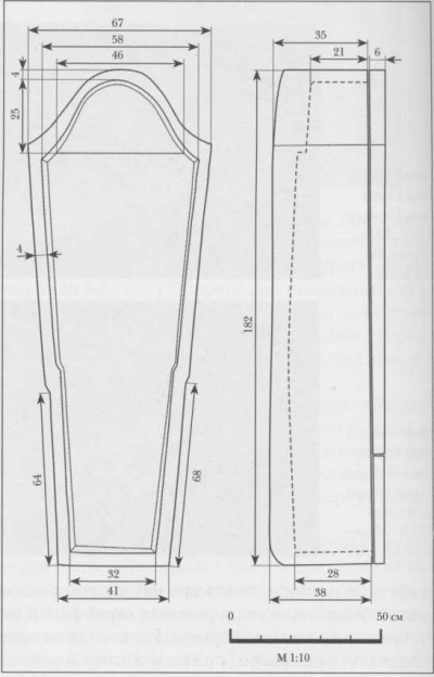 План и вид в разрезе саркофага великой княгини Софы Фоминичны Палеолог. Сост. Т.Д. Пановой, рис. Е.Ю. Бахаревой. Музеи Московского Кремля