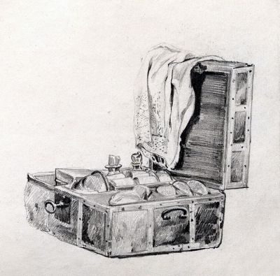 Гагарин Григорий Григорьевич (1810-1893). Иллюстрация к повести Соллогуба В. А.