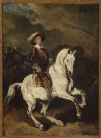 Рейтар. Михайловский, Петр (1800-1855) , художник. Около 1838. Холст, масло, 62 x 48,3 [85 x 68 x 7]. Национальный музей в Варшаве