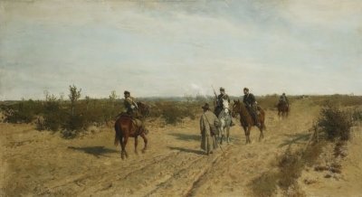 Патруль инсургентов. Максимилиан Герымский. 1873